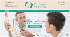 Desktop Screenshot of eastcanyonchiro.com